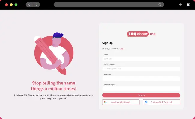 FAQ Features